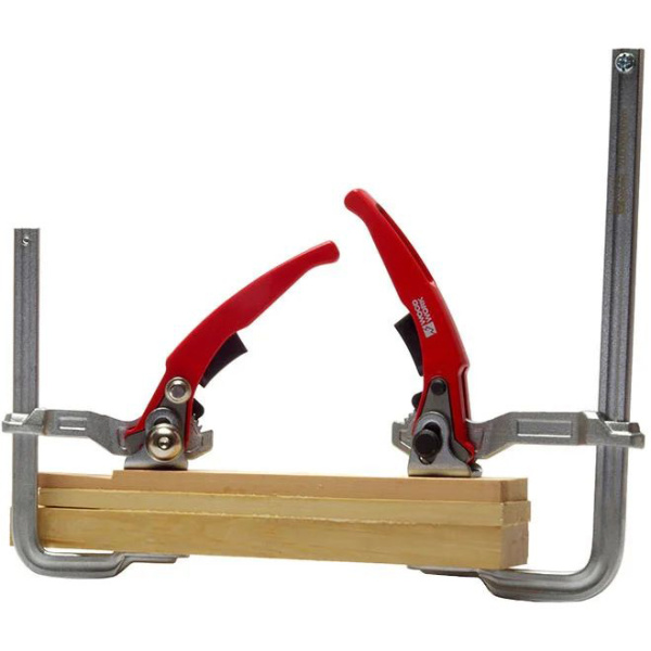 Струбцина кованая WOODWORK F-тип 160х80мм c винтовой рукояткой HFC-1680 в Челябинске 