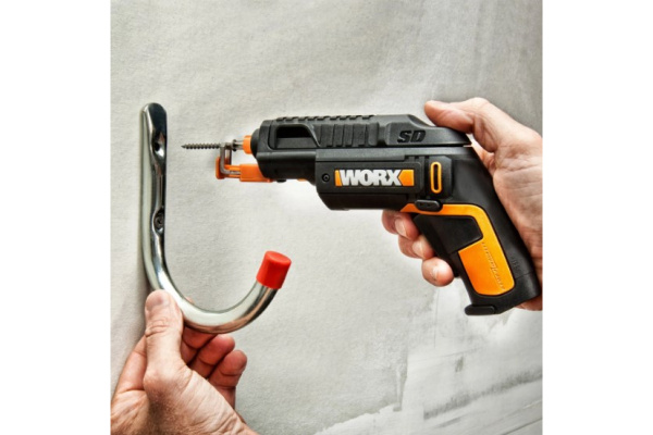 Аккумуляторная отвертка WORX SD Slide Driver + набор бит WX255 в Челябинске
