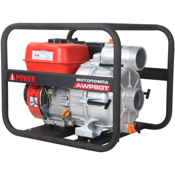 Бензиновая мотопомпа для грязной воды A-iPower AWP80Т 30231 в Челябинске