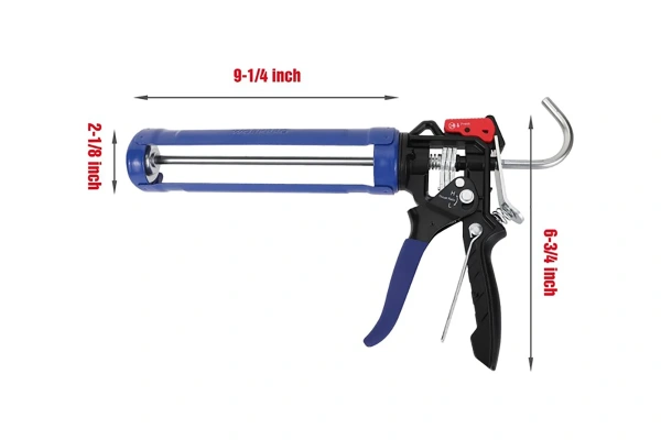 Пистолет для герметика скелетный поворотный WORKPRO WP224001 в Челябинске 