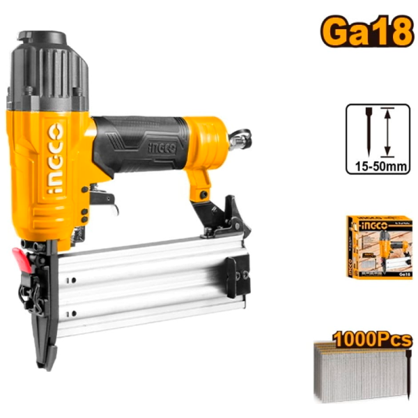 Пневматический нейлер для гвоздей INGCO ABN15501 в Челябинске