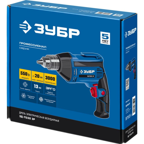 Дрель ЗУБР  ЗД-П550 ЭР в Челябинске