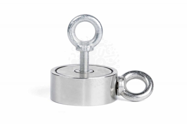 Поисковый магнит двухсторонний Forceberg F120х2, сила сц. 150 кг