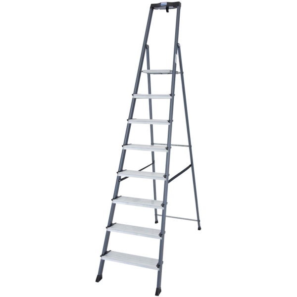 Лестница-стремянка KRAUSE-SECURO анодированная 8 ступеней  126467 в Челябинске