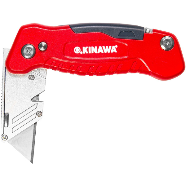 Нож складной OKINAWA трапецивидное лезвие 2 шт. с отвертой  2408 в Екатеринбурге 