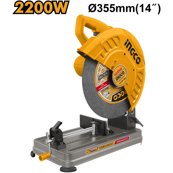 Пила отрезная по металлу 2200 Вт INGCO COS223558 в Челябинске