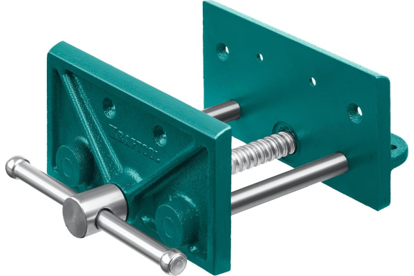 Тиски столярные винтовые KRAFTOOL 165мм. развод губок 115мм.  32718-150