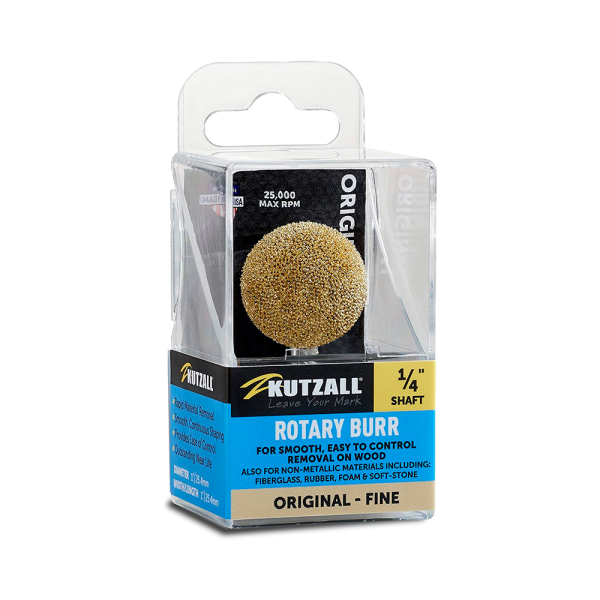 Шлифовальная головка Kutzall шарообразная, d.25.4 мм, Fine (Original) хвостовик 6.35 мм  М00017737 в Челябинске