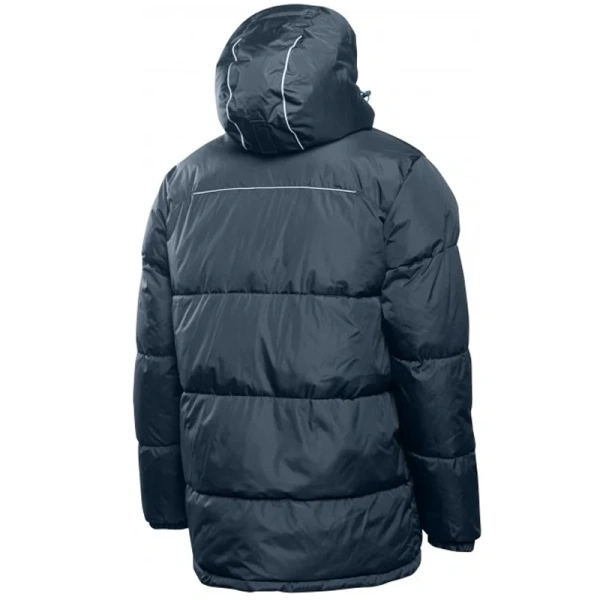 утепленная куртка с капюшоном HOEGERT LEON темно-синяя M/50  HT5B926-M в Челябинске