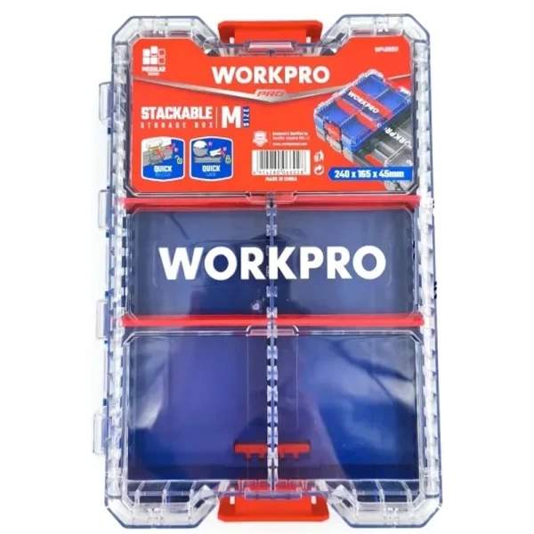 Органайзер модульный соединяющийся WORKPRO 240x175x49  WP409051 в Челябинске 