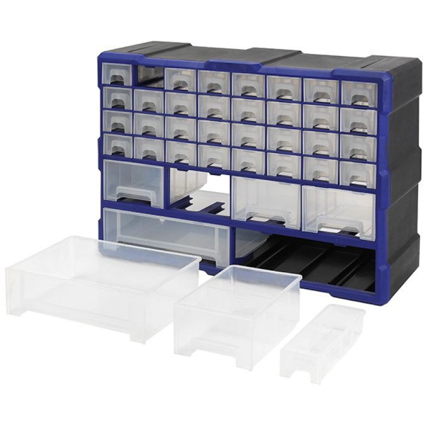 Органайзер пластиковый WORKPRO 38 ящичков WP283009 в Челябинске