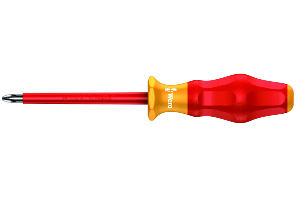 Отвертка диэлектрическая Wera PZ0х80мм WE-031610 в Челябинске 