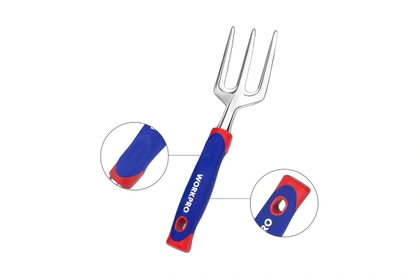 Вилка алюминиевая для прополки WORKPRO 317мм WP331007  в Челябинске 