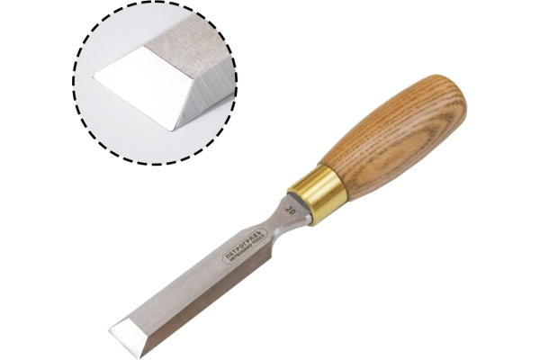 Стамеска прямая ПЕТРОГРАДЪ серия Нева 26мм. М00020575