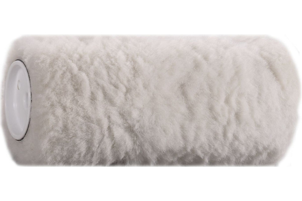 Ролик Kraftool WHITON меховой, белый бюгельная система 250мм. 1-02033-25 в Челябинске 