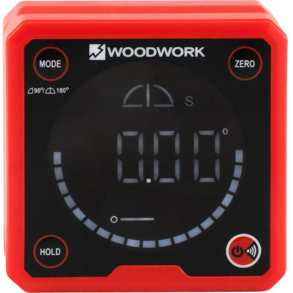 Уклономер цифровой с круговой индикацией DA-03 WOODWORK