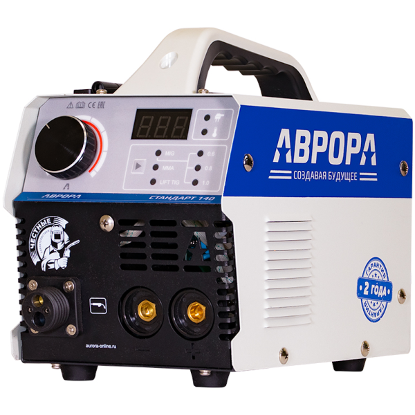 Инверторный сварочный полуавтомат Aurora Стандарт 140 с горелкой MIG AK14  00040255