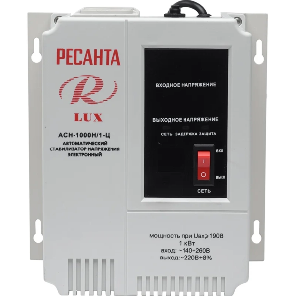 Стабилизатор Ресанта АСН- 1 000 Н/1-Ц  Lux 63/6/14 в Челябинске