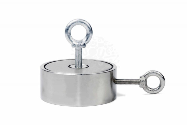 Поисковый магнит двухсторонний Forceberg F300х2, сила сц. 390 кг