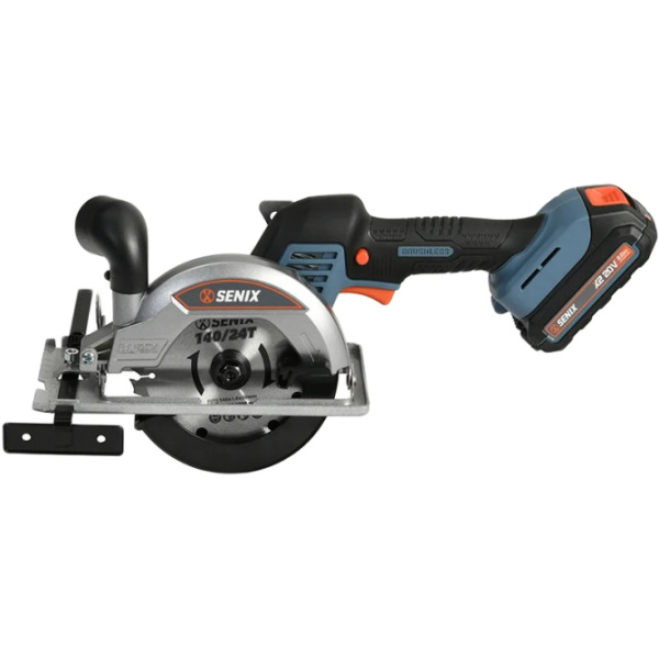 Циркулярная пила аккумуляторная SENIX PSCX2-M4-EU 20В б/щ 1 АКБ 4.0 Ач + ЗУ КЕЙС в Челябинске