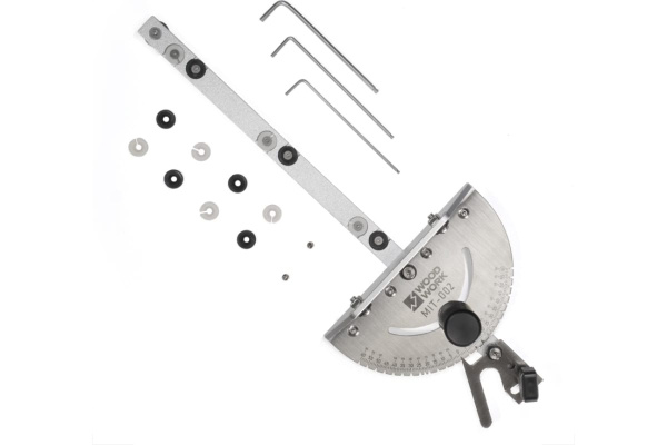 Упор угловой WOODWORK с транспортиром для пильного и фрезерного станков MIT-002  в Челябинске 