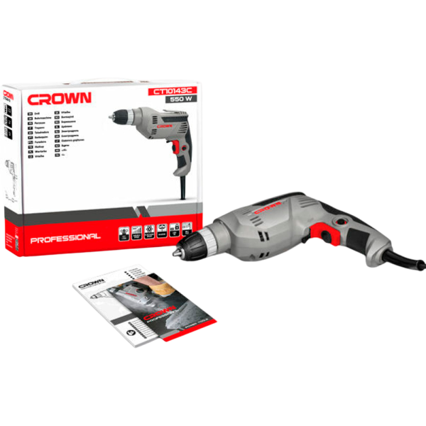 Дрель безударная CROWN CT10143-13C в Челябинске