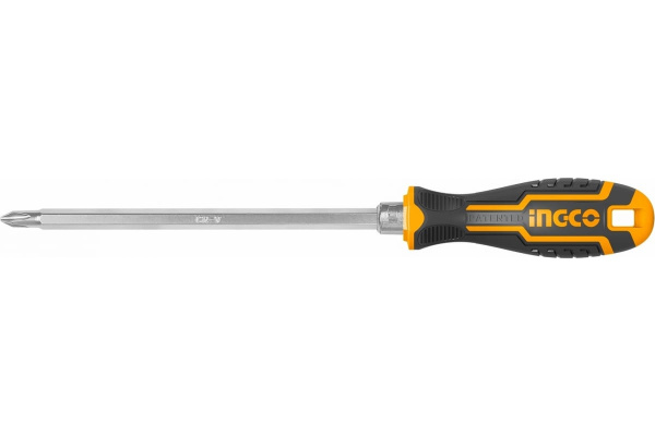 Отвертка двухсторонняя INGCO 160 мм PH2+SL6 AKISD0201