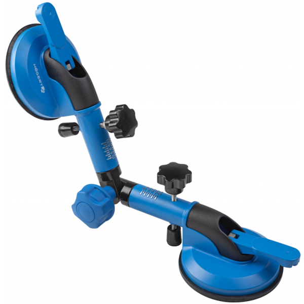 Присоска двойная угловая HOEGERT TECHNIK 50 кг HT3B345 в Челябинске