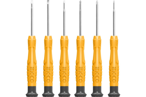 Набор прецизионных отверток INGCO  6 шт HKSD0618