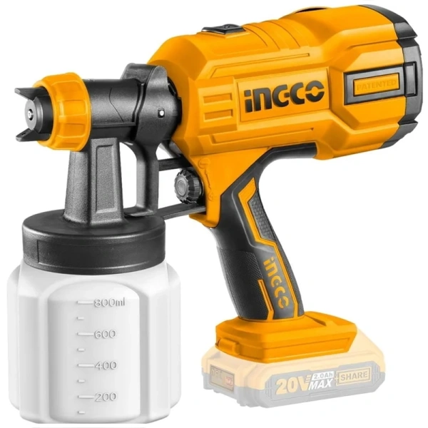 Аккумуляторный краскопульт INGCO CSGLI2004 в Челябинске