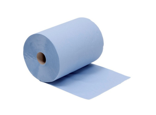 Бумага протирочная WURTH 2-х слойная 33х30см. синяя  00899800835 в Челябинске