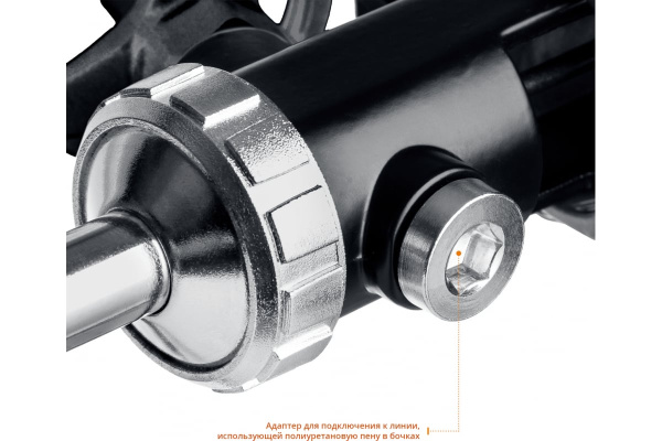 Пистолет для монтажной пены KRAFTOOL GRAND, цельнометаллический корпус, тефлоновое покрытие 06853 в Челябинске 