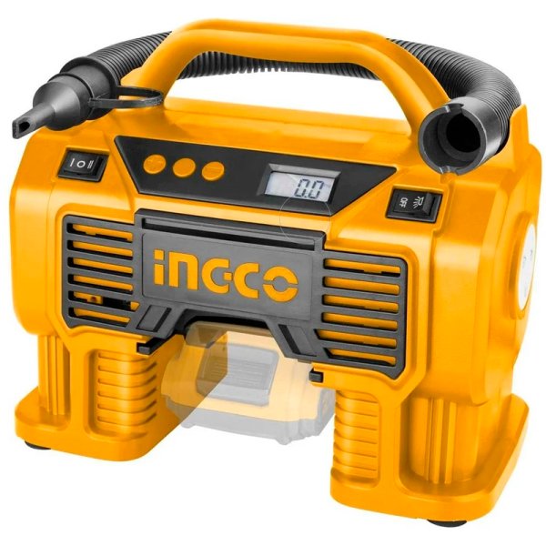 Аккумуляторный автомобильный компрессор  INGCO CACLI2002