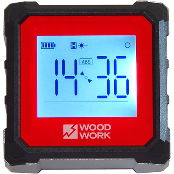Уклономер цифровой магнитный с лазерной линейкой WOODWORK DA-02 в Челябинске