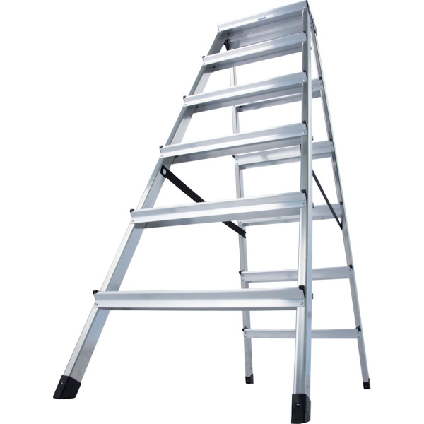 Лестница - стремянка  двухсторонняя Krause DOPPLO 120359 в Челябинске