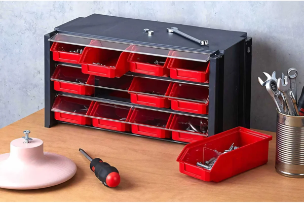 Полка составная с выдвижными лотками "Tayg" 12шт. 360x170x190мм.  312007 в Челябинске