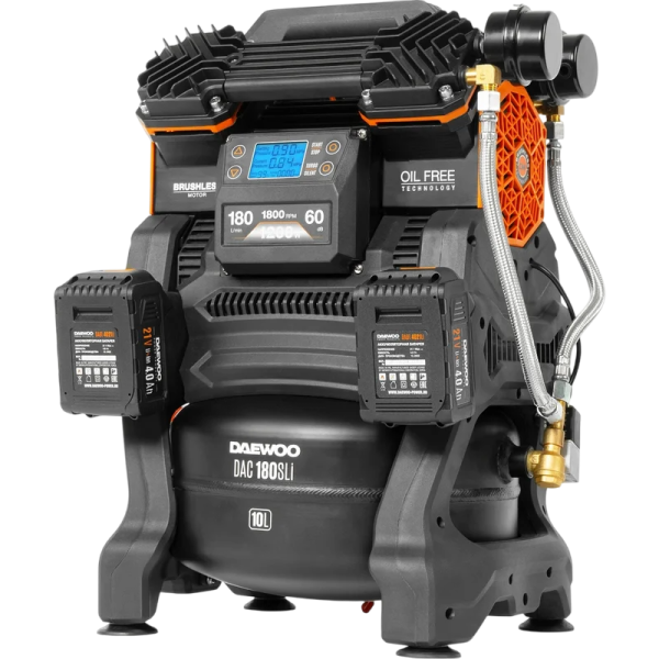 Компрессор поршневой аккумуляторный DAEWOO  DAC 180S Li
