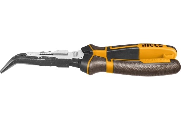 Тонкогубцы изогнутые INGCO  160 мм HHBNP28160 в Екатеринбурге 