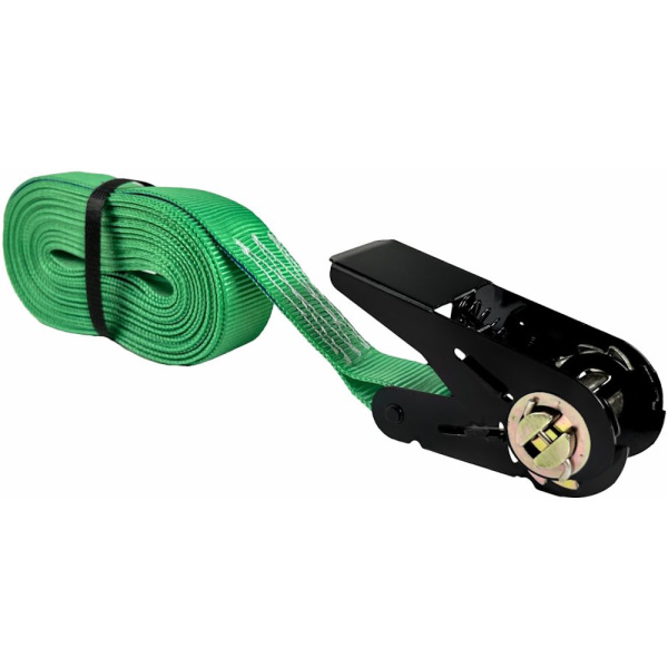 Ремень стяжной с храповым механизмом 25мм 1т 6 метров HITCH REGULAR SZ087151 в Челябинске