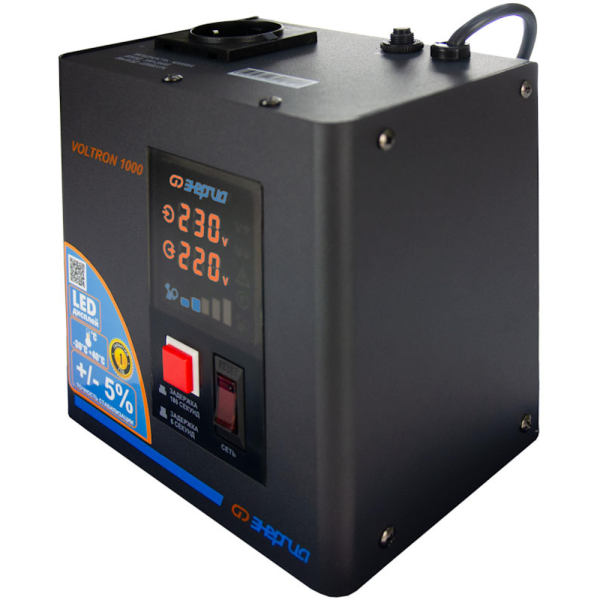 Стабилизатор напряжения ЭНЕРГИЯ Voltron 1000 E0101-0154 в Челябинске