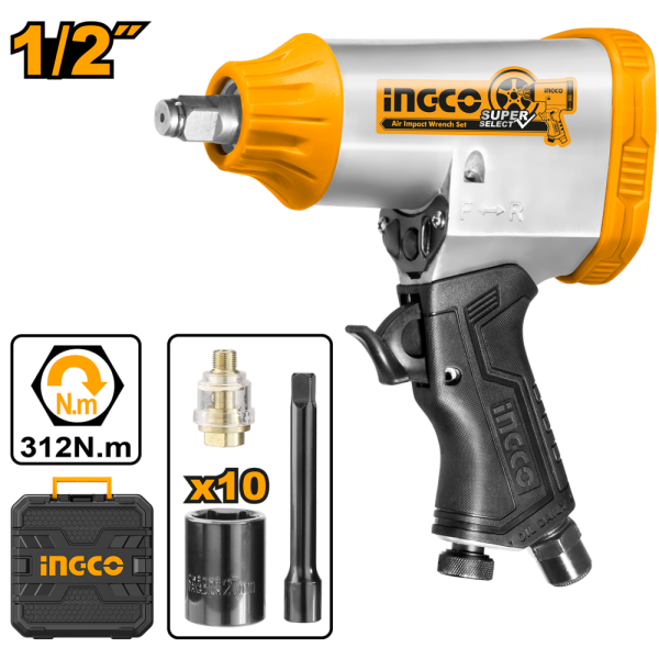 Гайковерт пневматический 1/2″ INGCO AIW12312 в Челябинске