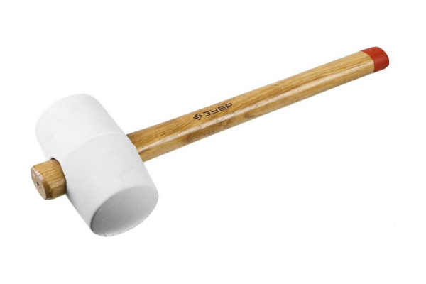 Киянка ЗУБР 680гр. белая, деревянная рукоять  20511-680_z01 в Челябинске 