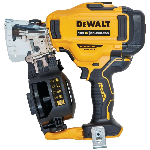 Гвоздезабиватель аккумуляторный (кровельный) DeWalt DCN45RNN-XJ (18В, без акк.и з/у.кейс) в Челябинске