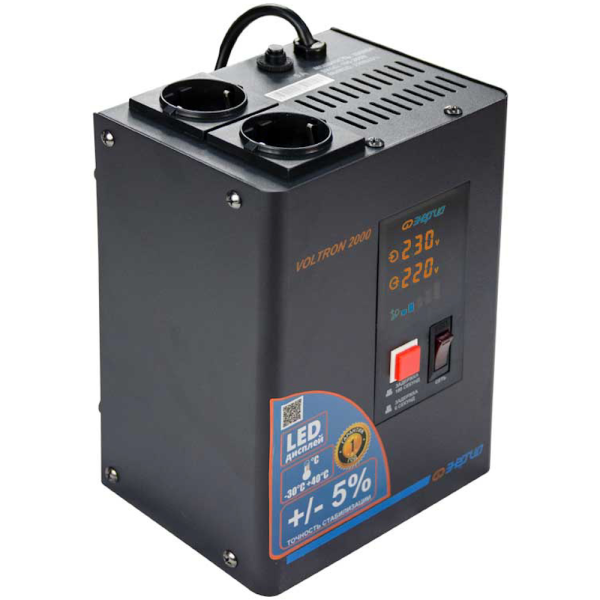 Стабилизатор напряжения ЭНЕРГИЯ Voltron 2000 E0101-0156 в Челябинске