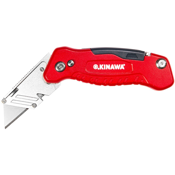 Нож складной OKINAWA трапецивидное лезвие 2 шт. с отвертой  2408 в Екатеринбурге 