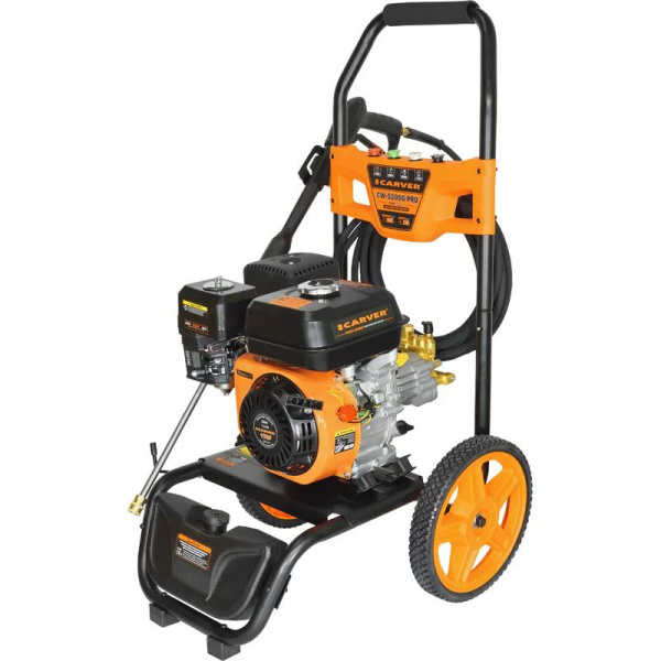 Мойка высокого давл. бензиновая CARVER CW-5200G PRO 01.023.00008