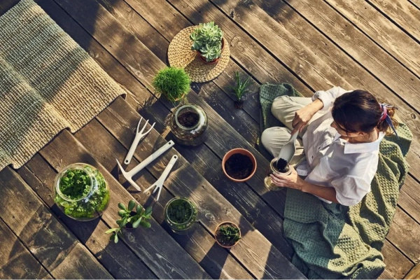 Маленький набор инструментов для ухода за садом Cellfast PASTEL бежевый 40-052 в Челябинске 