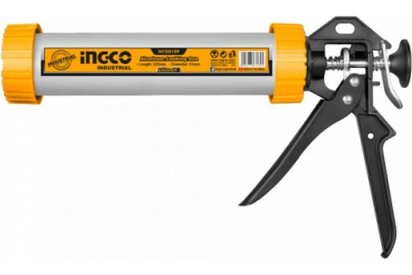 Пистолет для герметика закрытый INGCO INDUSTRIAL  235 мм HCG0109 в Челябинске 