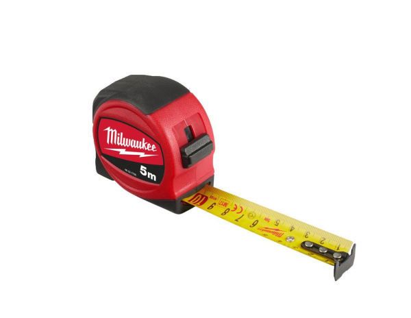 Рулетка Milwaukee SLIM 5м / ширна 25мм