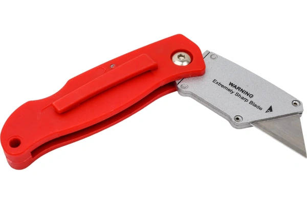 Нож с трапециевидным лезвием складной WORKPRO  WP211002